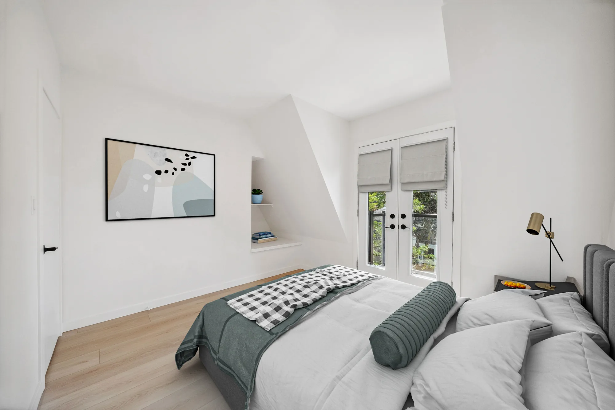 367 Howland — staged bedroom, laneway suite